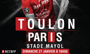 Image de l'actualite TEAM INTERIM PARRAIN du match TOULON / PARIS