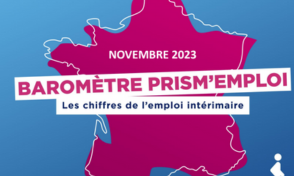 Image de l'actualite BAROMETRE PRISM'EMPLOI - L'emploi intérimaire en novembre 2023